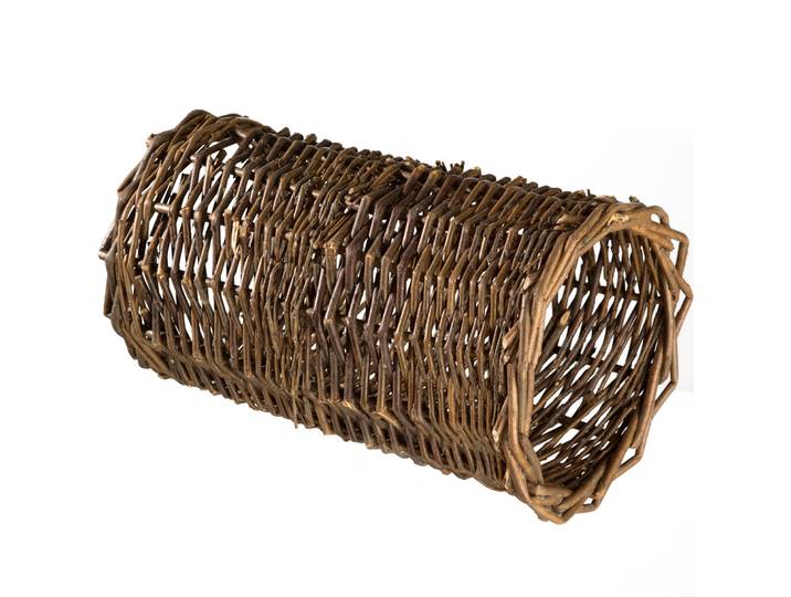 Tunnel en osier Ø 22 cm - marron