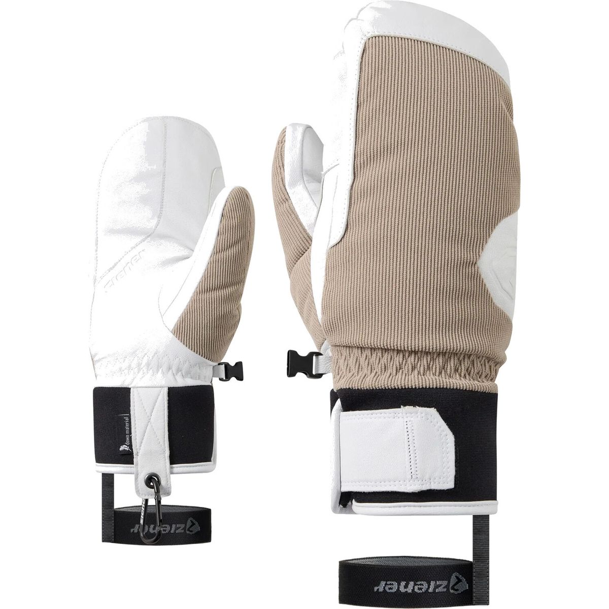 Ziener Gefanos-z AS DI Mitten Glove man sandstone (60) 7 111080-60-7