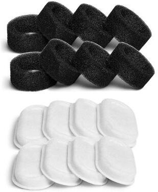 Inspired Finds Activated Carbon Replacement Filters For Stainless Steel Cat Water Fountain Fresh Water Purification Cartridges 8pcs