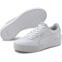 PUMA Carina Lift TW Damen Plateau Sneaker 01 - PUMA white/PUMA white 35.5