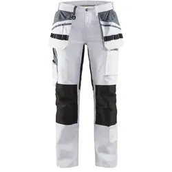 Damen Malerhose mit Stretch "7910" - C34 - Weiß