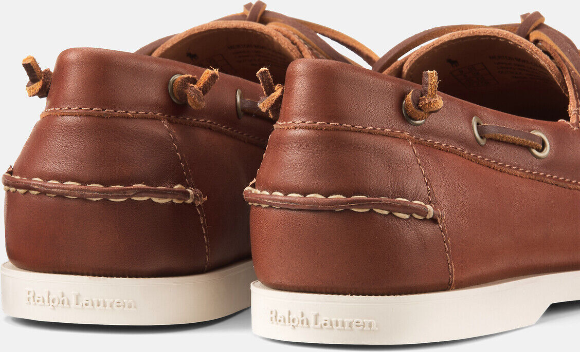 POLO RALPH LAUREN Chaussures bateau en cuir Merton Boat
