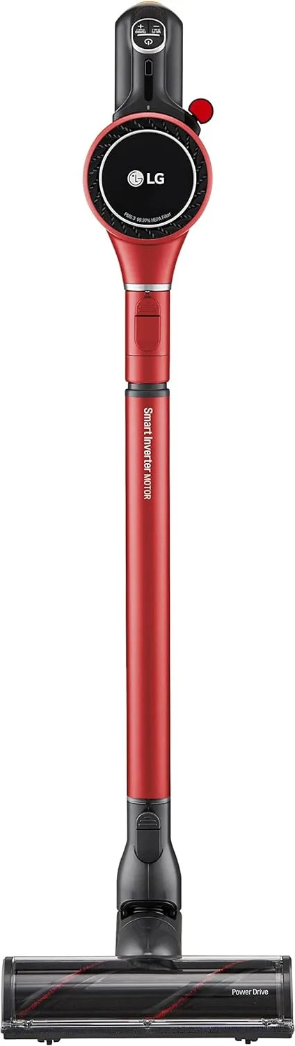 LG Cord Zero Slim A9K-SLIM1R Akku-Staubsauger, Rot