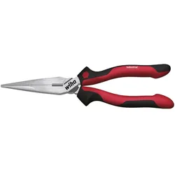 Wiha Flachrundzange Industrial mit Schneide gerade Form - 32322