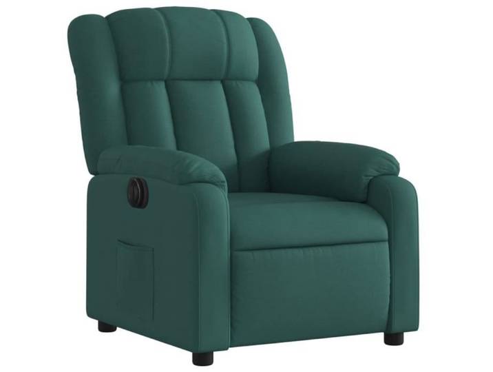 Fauteuil inclinable électrique - MOTHINESSTO - DS1130 - Vert foncé - Tissu - Confort optimal