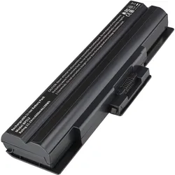 Sony Akku VGP-BPS21, VGP-BPS21A (6 Zellen, 4400 mAh), Notebook Akku, Schwarz