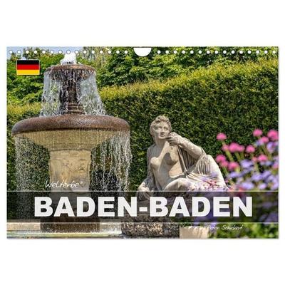 Welterbe Baden-Baden (Wandkalender 2027 DIN A4 quer), CALVENDO Monatskalender