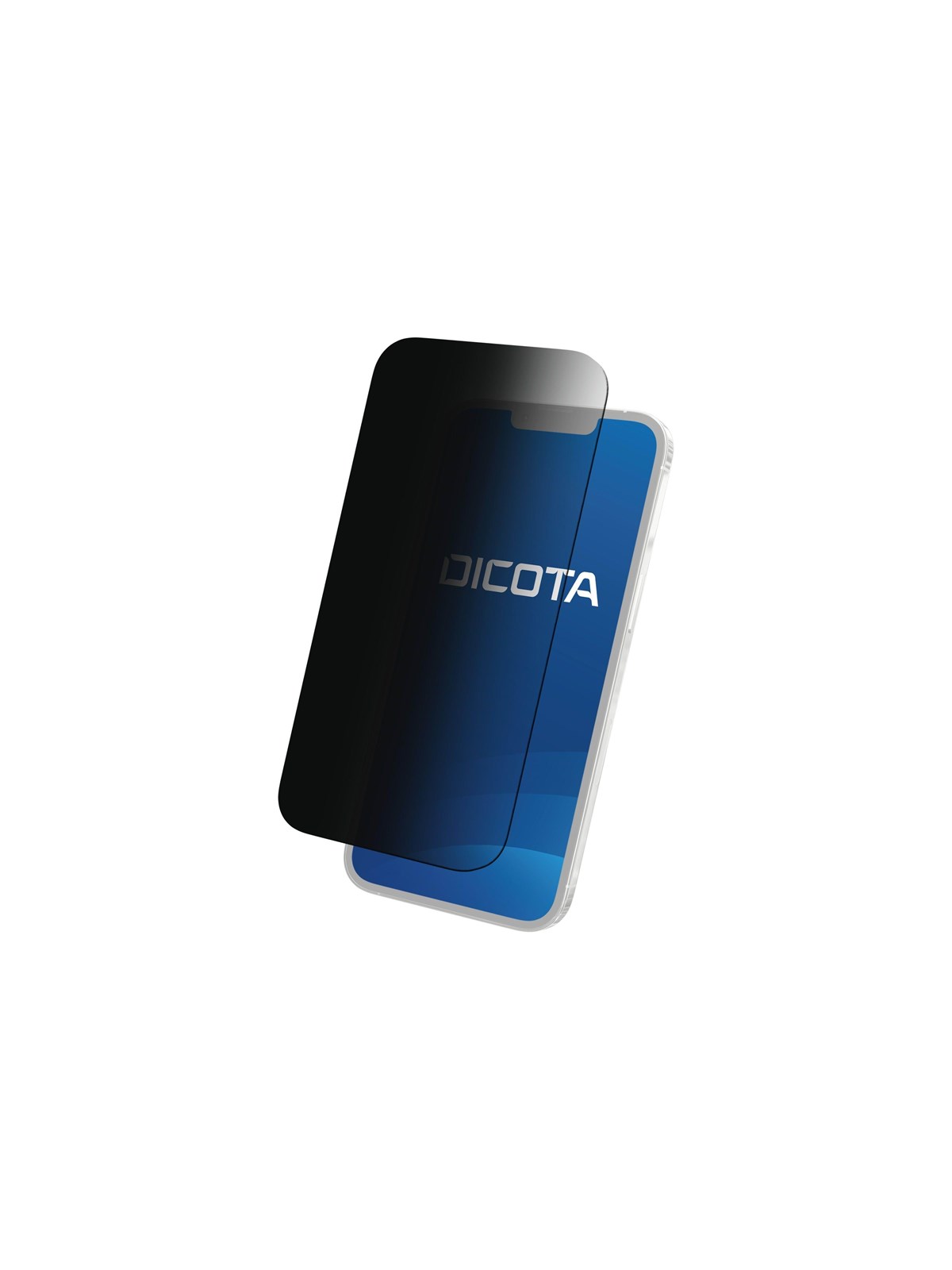 Dicota 2-Way Adhesive Blickschutzfilter für Apple iPhone 16 Pro | Schwarz