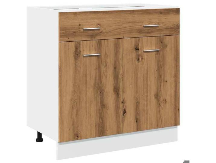 Armoire cuisine/Armoire de plancher à tiroir - VIDAXL - chêne artisanal - 80x46x81 5 cm CC2458929