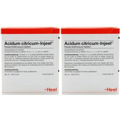 Acidum Citricum Injeel Ampullen 2x 2x10 St