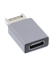 InLine USB 3.2 Adapter intern USB-E Frontpanel Stecker zu USB-C Buchse Digital/Daten (33446P)