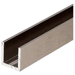 CRL, Profil + Stange, Glasabschluss U-Profile SDCD12