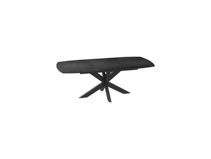 Ausziehbarer Designer Esstisch „Phoenix“ aus Keramik, verschiedene Grössen Titan Akante Design