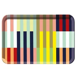 Remember Tablett Havanna 33 x 22,5 cm Kunststoff Bunt S (Small)