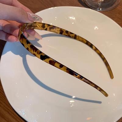 Fusion Finds Luxury Acetate Headband For Women Elegant Printed Women's Headband Hair Hoop Accessory 1