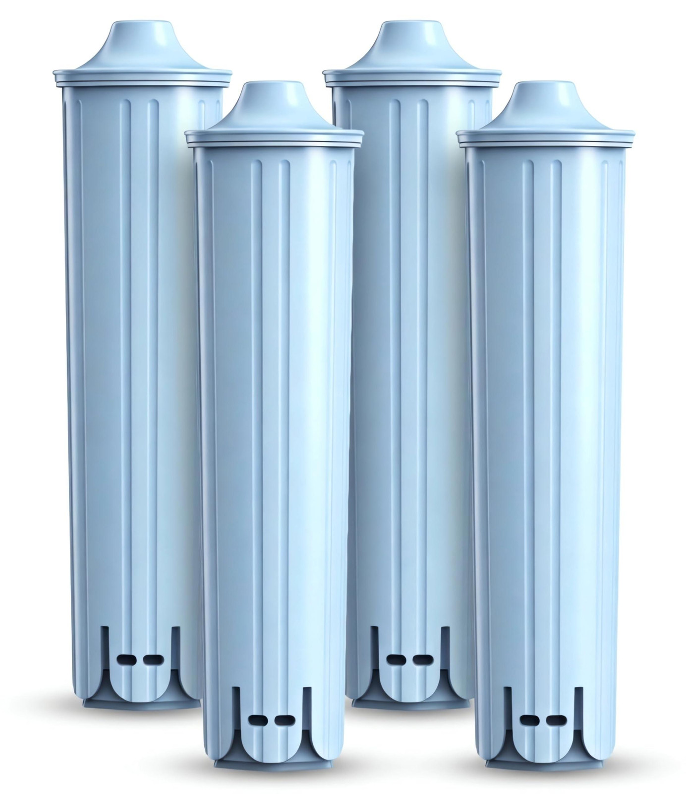 Set van 4 blauwe waterfilters voor Jura
