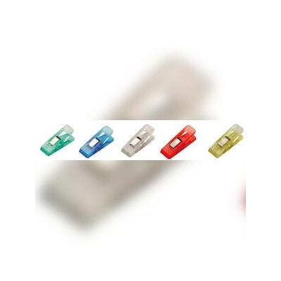 Laurel Briefklemmer Taifun 15x50 mm VE=10x4 Stück Kristallfarben sortiert