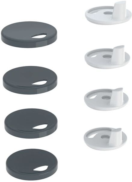 Set Puffer für WC-Sitzring fixiert 244108001 für Geberit AquaClean Mera Classic