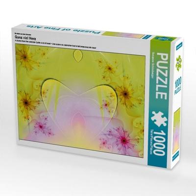CALVENDO Puzzle Ein Motiv aus dem Kalender Ganz viel Herz | 1000 Teile Lege-Größe 64x48cm Foto-Puzzle für glückliche Stunden