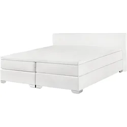 BOXSPRINGBETT 180/200cm Weiß President