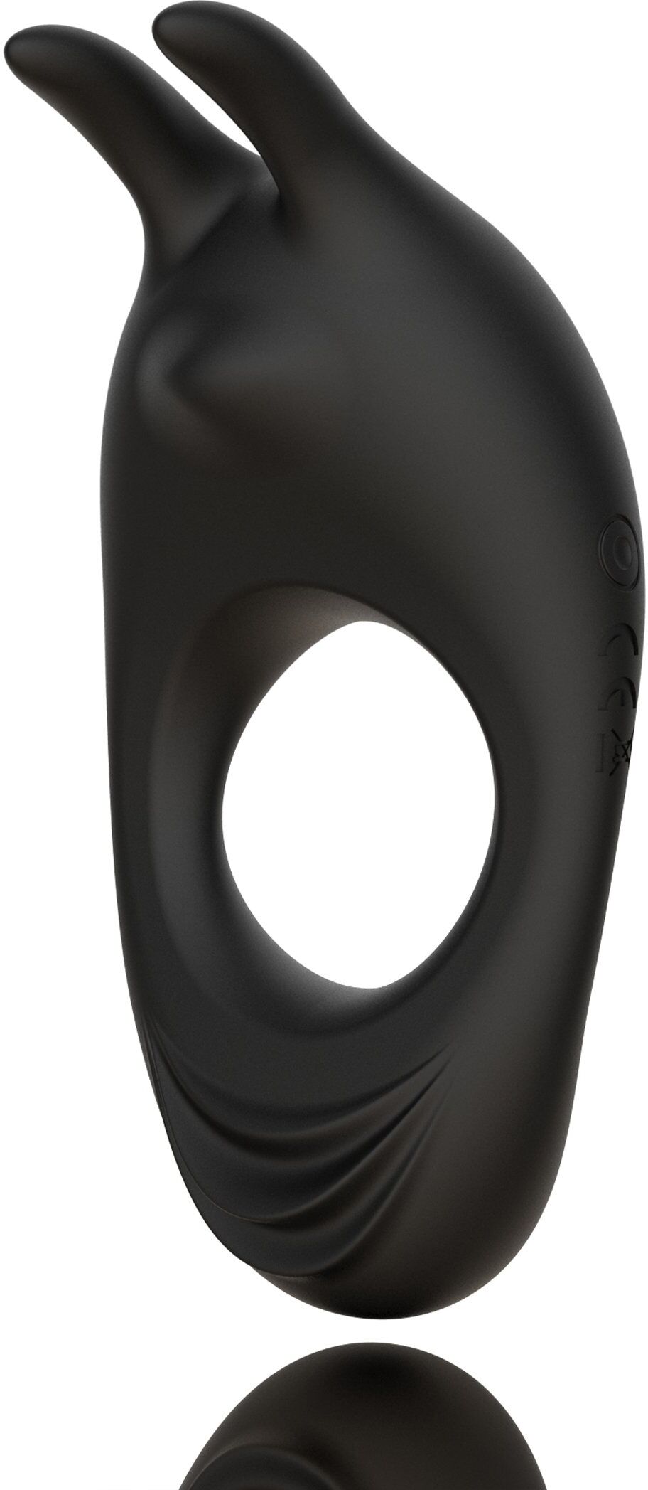 FeelzToys Stimulateur Zeus Dual Vibe Penisring Noir