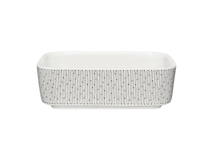 Arabia Plat à four Mainio Sarastus 2,5 l Noir-blanc