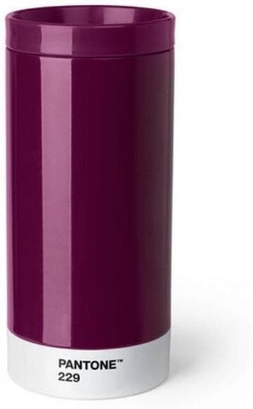 Coffee-to-go-Becher "Pantone by Copenhagen Design To Go Cup 430 ml", lila, Trinkgefässe, Ø 8,4cm, 430ml, 1, Coffee-to-go-Becher, Ø:8,4cm lila Ø 8,4cm, 430ml, 1