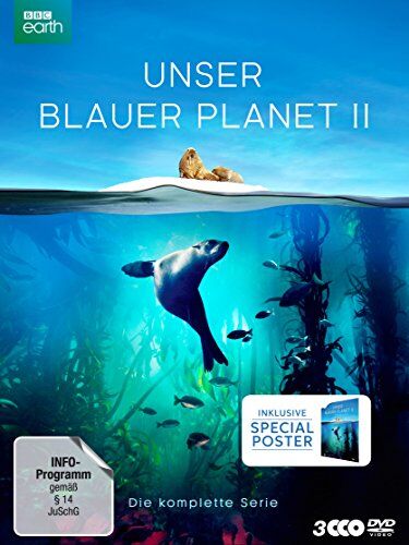 Various - UNSER BLAUER PLANET II - Die komplette ungeschnittene Serie zur ARD-Reihe Der blaue Planet (amazon Exklusiv-Version mit Poster) [3 DVDs] [Limited Collector's Edition] - Preis vom 05.10.2026 03:47:11 h