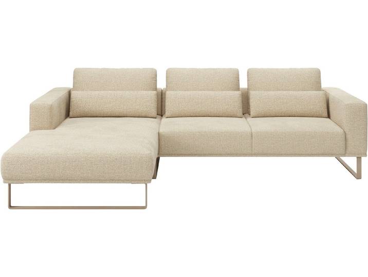 Musterring Ecksofa JUSTB! PM100, stilvoller Lounge-Komfort von Musterring, Kollektion Bettina Zimmermann, optionaler Sitzvorzug & Fuß-Auswahl