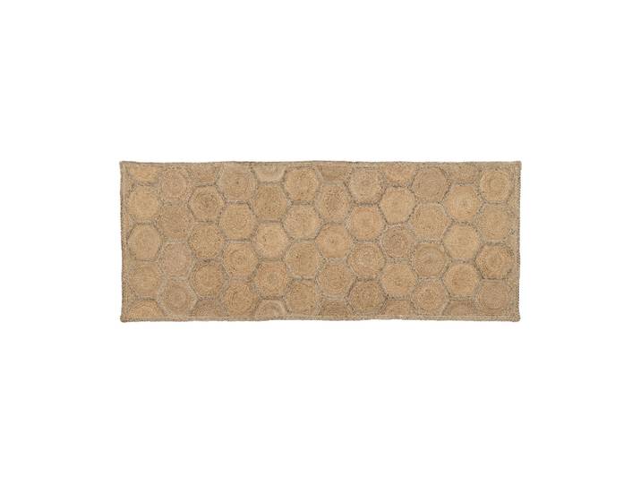 Dixie Elin Teppich Honey comb natural, 80x200 cm