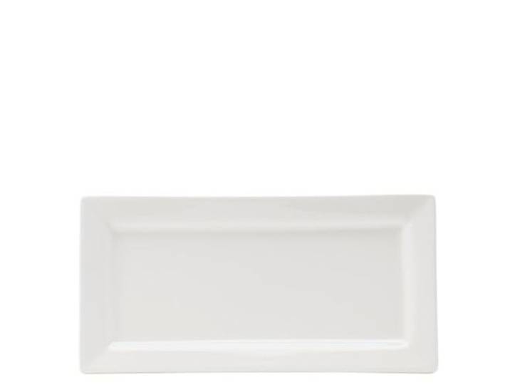 UTOPIA Anton schwarz fein China z03029–000000-b01006 Matrix Rechteckiger Teller, 24,1 x 11,4 cm (Pack von 6)