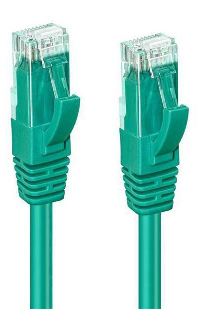 MicroConnect UTP507G Cat5e U/UTP Netwerkkabel met RJ-45 connectoren, 7 meter, groen