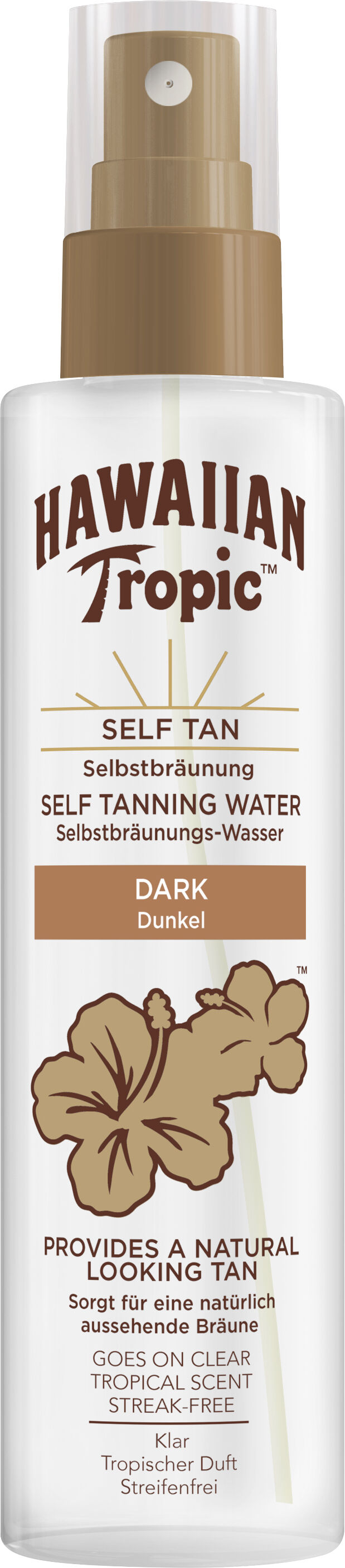 Hawaiian Tropic Self Tan Selbstbräunungswasser 200 ml Dark