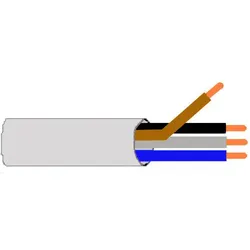 Mantelleitung NYM-O 4x10 - Meterware