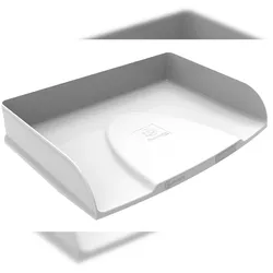 Exacompta 10513D 6x Briefablage Querformat Combo Styli, Kollektion AutentiK - Weiß