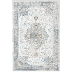 Bamyum, Teppich, Sarande Tapis Imprimé Chenille Fabriqué à la Machine 80 x 150 cm (150 x 150 cm)