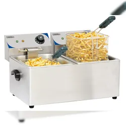 Fritteuse 2 x 4L CFE42 Casselin
