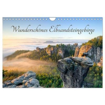 Wunderschönes Elbsandsteingebirge (Wandkalender 2026 DIN A4 quer), CALVENDO Monatskalender