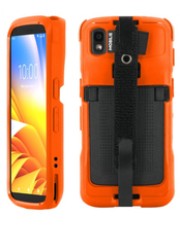 Mobilis PROTECH Case+Handstrap Zebra TC22/27 Safety oran sof (052064)