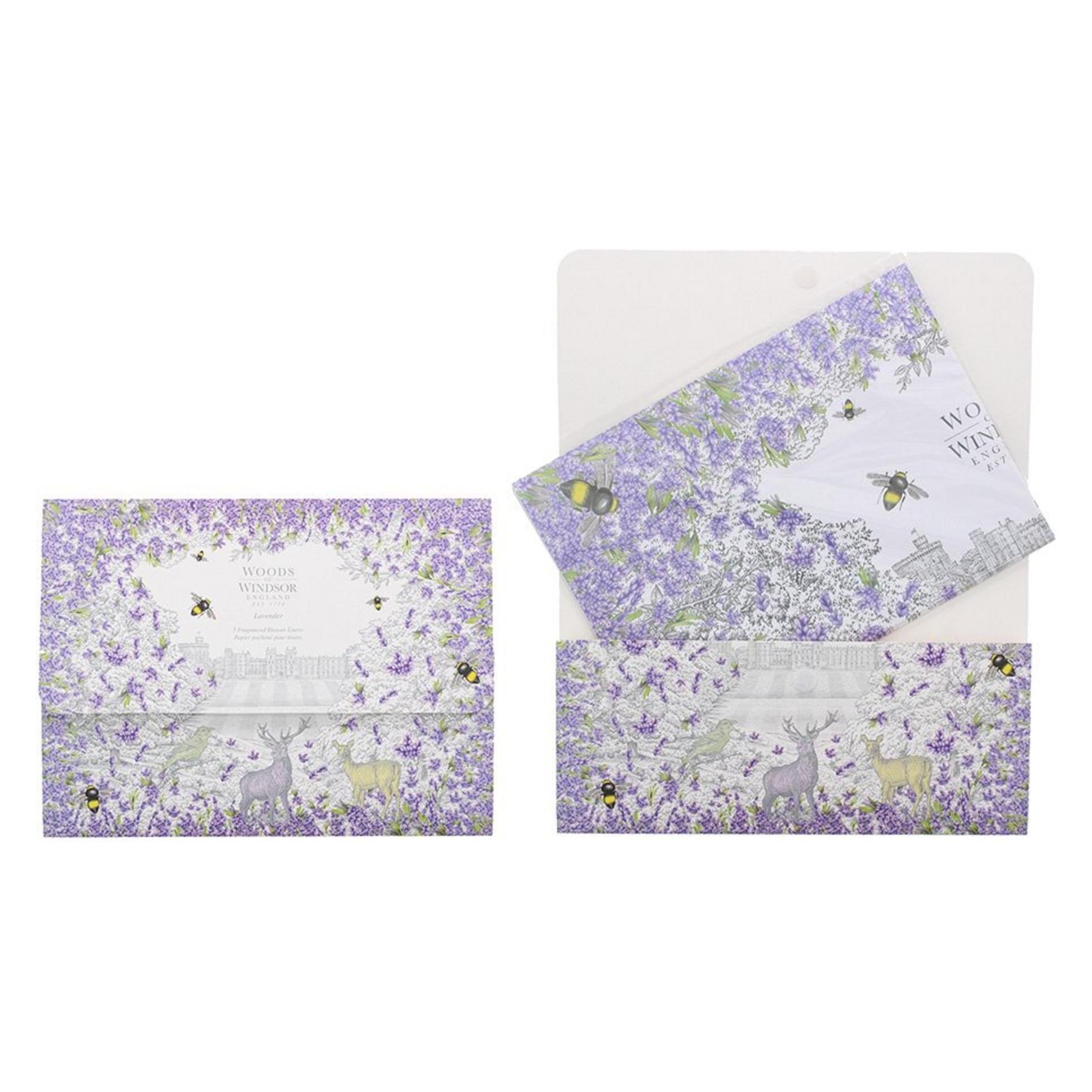 Woods Of Windsor Lavender, Metal Cup Holder, Drawer Liner, 5 pcs Unisex (56584217)