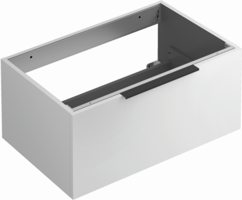 Kludi ICOS Waschtischunterschrank 50S8053 wandhängend, 80 x 50 x 35 cm, Mattweiß