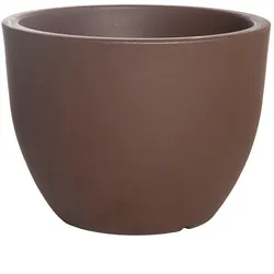 WellHome - Blumentopf Modell "Ordesa Collection" Ø50cm Bronzefarbe