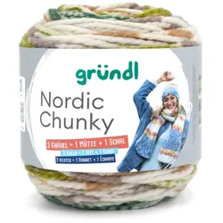 gründl Wolle Nordic Chunky Garn-Set