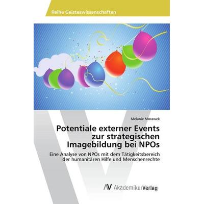 Potentiale externer Events zur strategischen Imagebildung bei NPOs, Taschenbuch von Melanie Morawek, AV Akademikerverlag, 978-3-639-86758-9