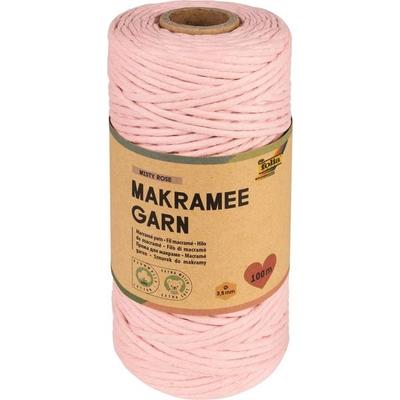 FOLIA® Garn Makramee, Misty Rose