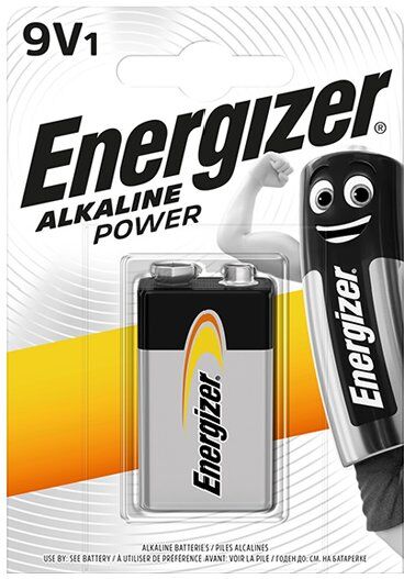 Batteria Transistor 9V Energizer ALKALINE POWER