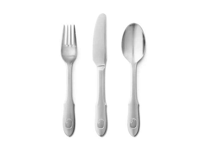 Georg Jensen Couverts pour enfants Elephant Set 3 pièces