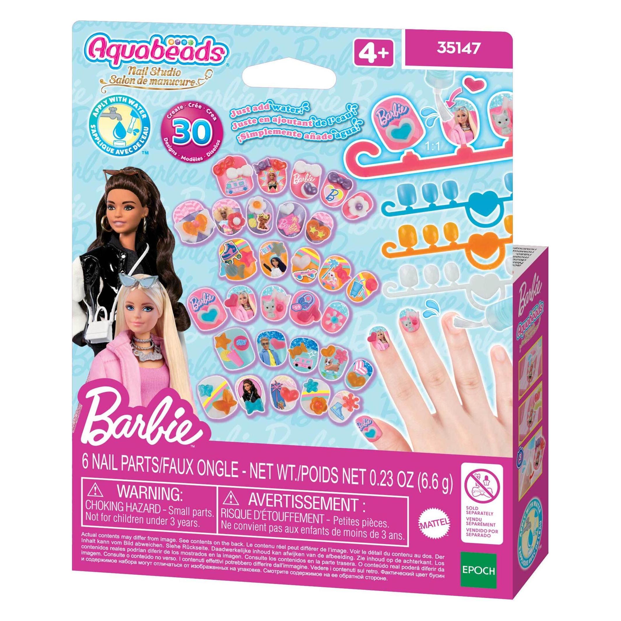 Aquabeads - Barbie Nail Refill Set (35147) (35147)