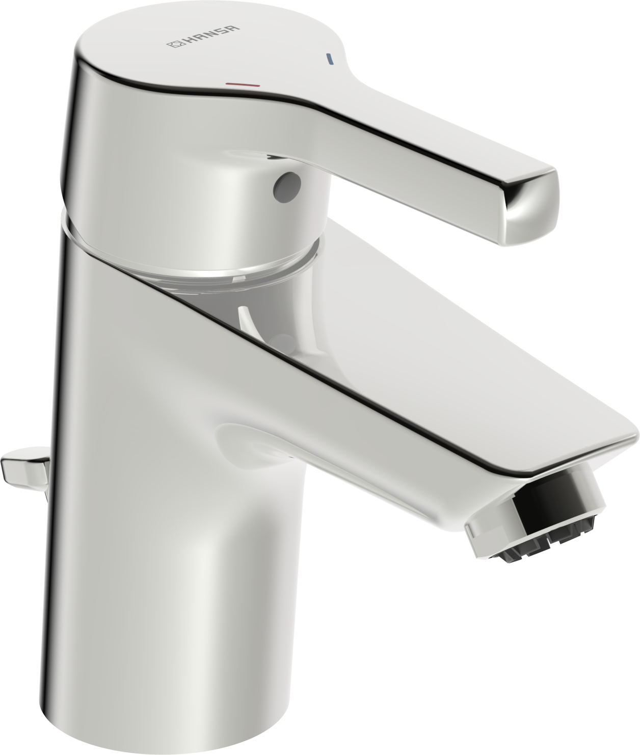 Hansapaleno mitigeur lavabo 56391103 basse pression, projection 102mm, chromé