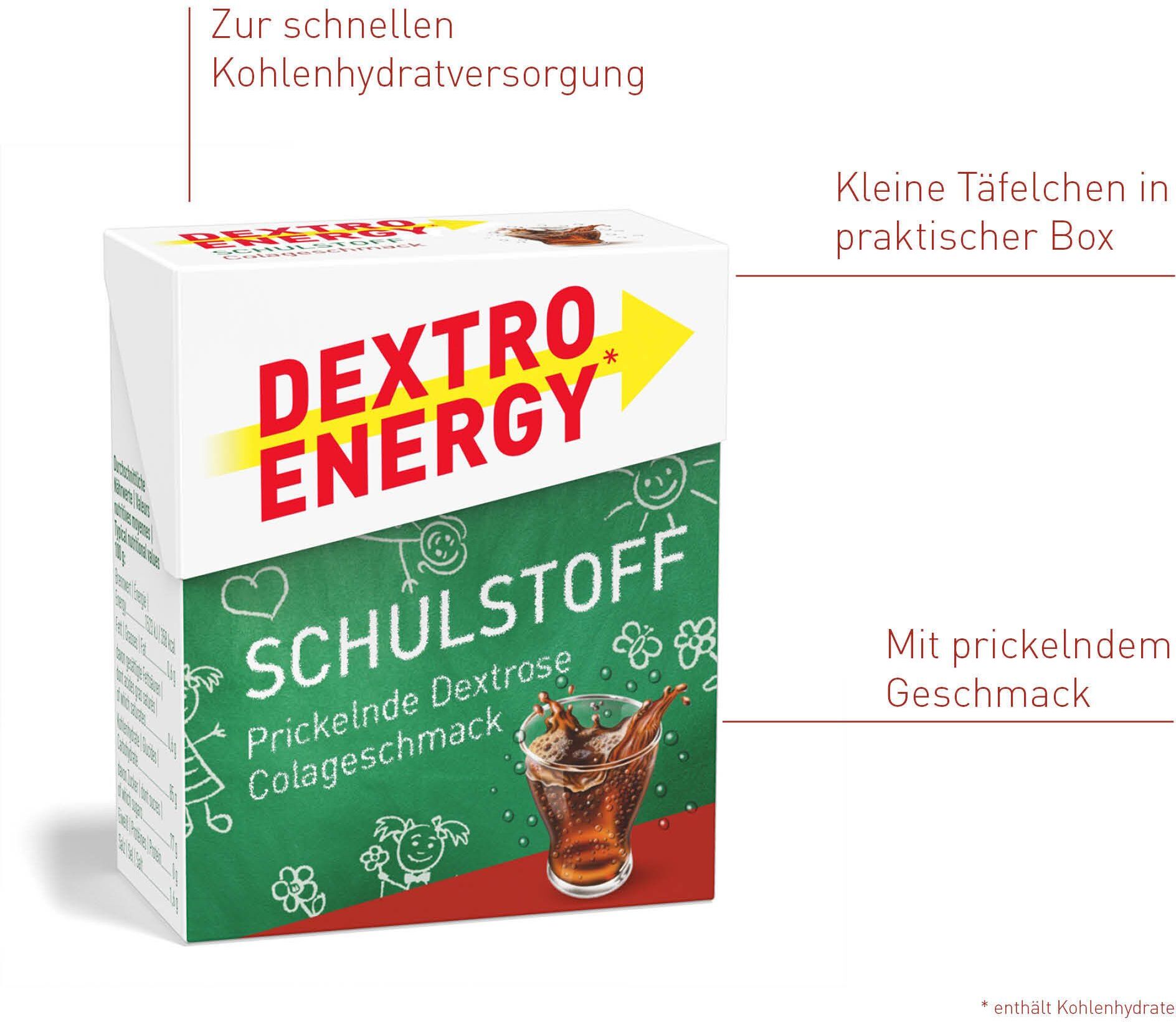 Dextro Energy Cola Schulstoff Täfelchen 50 g 50 g Täfelchen